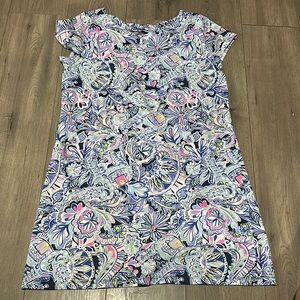 Lilly Pulitzer Women's Eliza Cotton Twist-Back Shift Dress